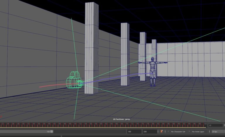Maya Perspective Render For Matchmove Showreel